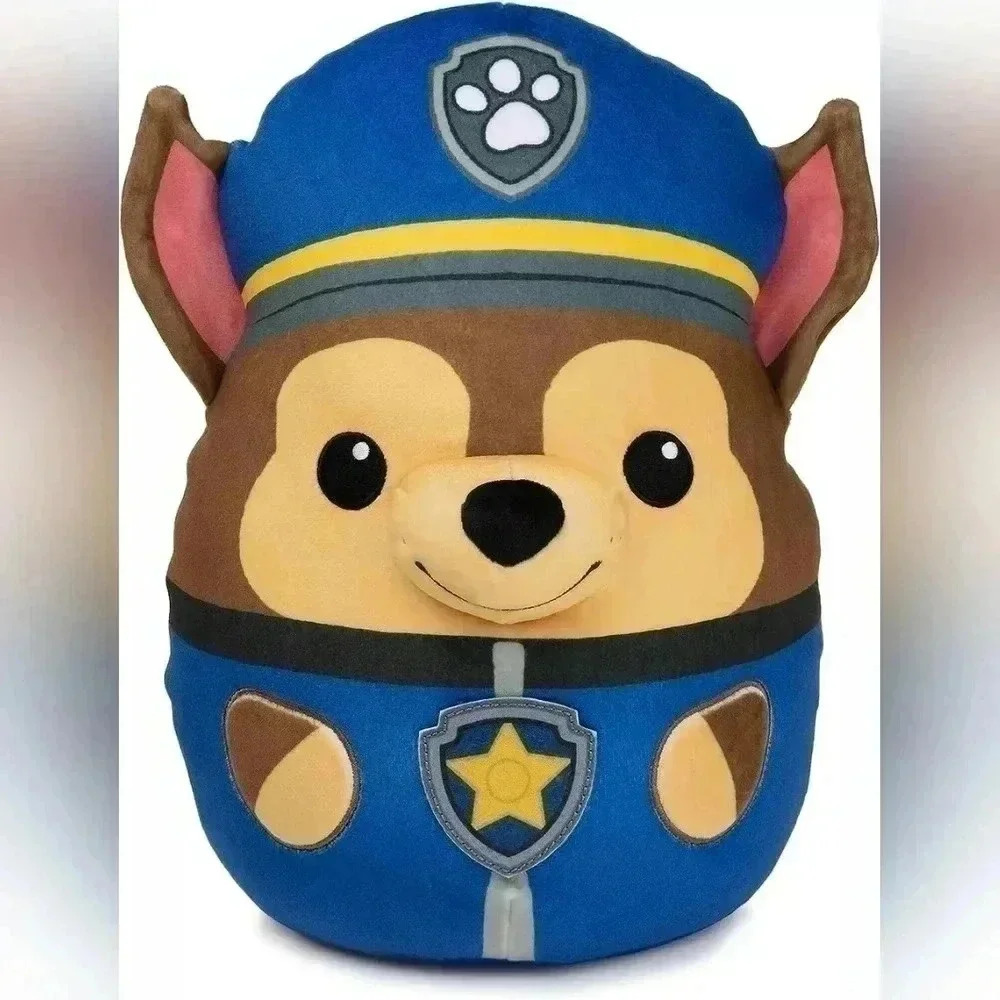 NWT paw patrol plush squishmallow gund brand kids chase toy cute dog plushie